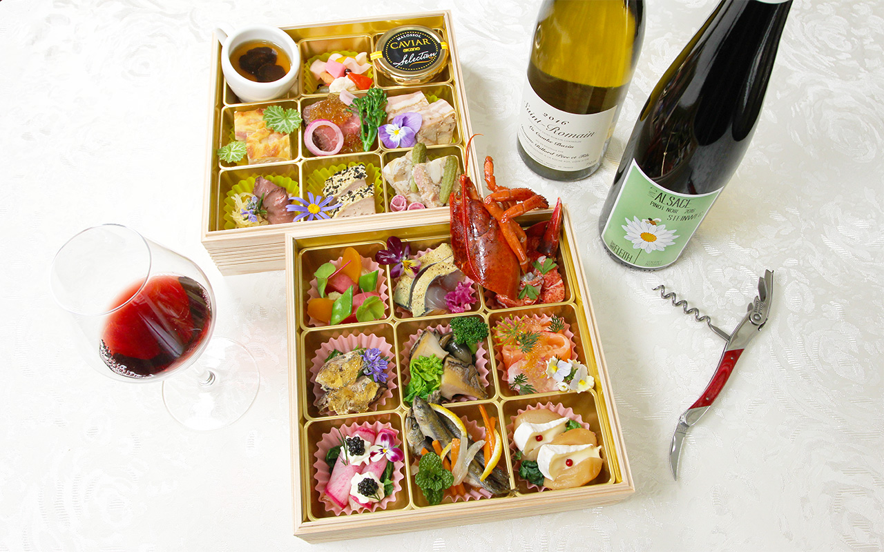 2026年シェ・ヒグチ特選おせち|本格フレンチの贅沢な二段重(限定20台)