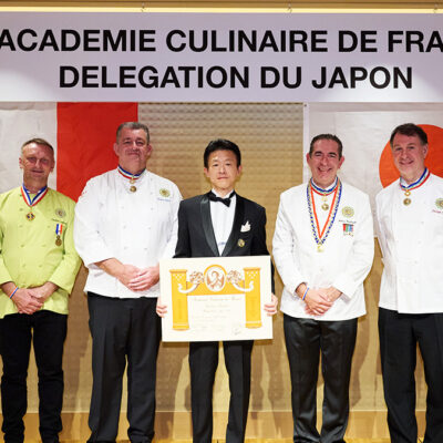 アカデミー・キュリネール・ド・フランスより正式会員として認定されました。